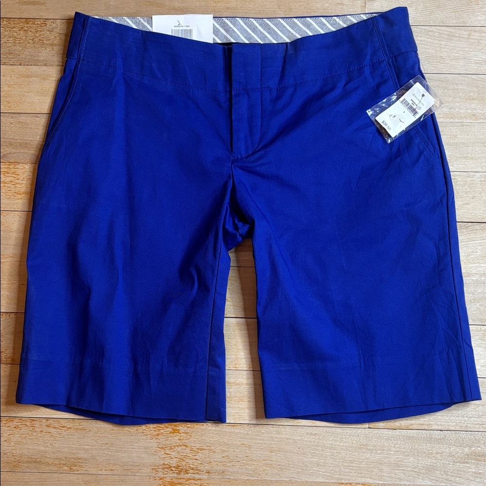 GAP Royal Blue Hip Slung Bermuda Shorts